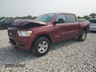 2019 Ram 1500 Big Horn with VIN 1C6SRFFT2KN677017, listed as a Copart auction lot 58063805 with 94,474 mi miles and Salvage title. Bid and sale history available at DreamBid. Image 1.