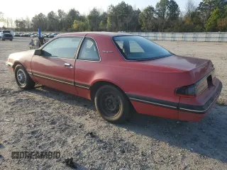 1988 Ford Thunderbird with VIN 1FABP6041JH103866, listed as a Copart auction lot 51694165 with 94,935 mi miles and Salvage Title. Bid and sale history available at carsss.com. Image 2.