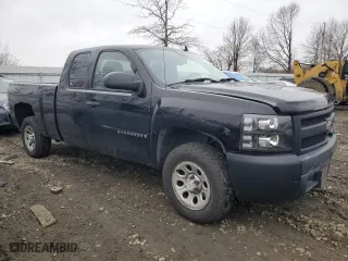 2007 Chevrolet Silverado 1500 Work Truck with VIN 1GCEC19CX7Z501452, listed as a Copart auction lot 44566855 with 0 mi miles and Salvage Title. Bid and sale history available at carsss.com. Image 4.
