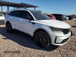2021 Kia Sorento SX Prestige X-Line with VIN 5XYRKDLF2MG016354, listed as a Copart auction lot 77501394 with 95,352 mi miles and Salvage Title. Bid and sale history available at carsss.com. Image 4.