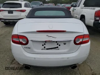 2014 Jaguar XK with VIN SAJWA4GB0ELB53770, listed as a Copart auction lot 74255294 with 0 mi miles and Salvage Title. Bid and sale history available at carsss.com. Image 6.