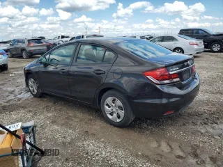 2013 Honda Civic LX z VIN 2HGFB2F56DH585866, wystawiony jako Copart lot #56435615 z przebiegiem 179 194 mil mil oraz Szkoda całkowita • Salvage title. Historia ofert i sprzedaży dostępna na DreamBid. Obrazek 2.