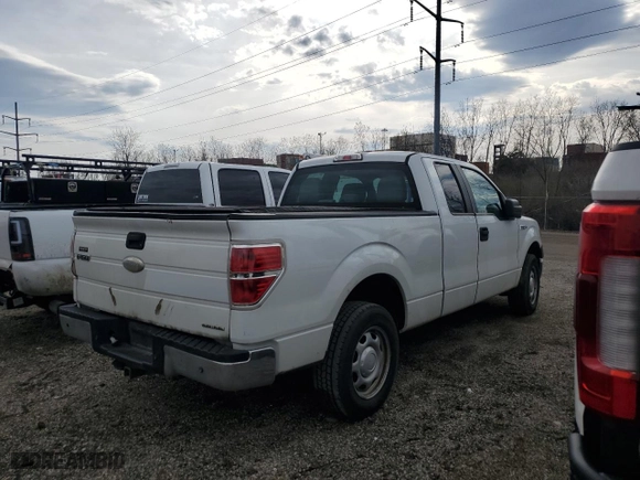 2013 Ford F-150 XL with VIN 1FTEX1CM3DKG40882, listed as a Copart auction lot 49652155 with 237,653 mi miles and Clean Title. Bid and sale history available at carsss.com. Image 3.