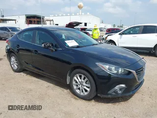 2016 Mazda 3 i Touring with VIN 3MZBM1V75GM304423, listed as a IAAI auction lot 41924854 with 61,109 mi miles. Bid and sale history available at carsss.com. Image 1.