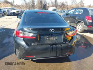 2016 Lexus RC 350 with VIN JTHHE5BC5G5012889, listed as a IAAI auction lot 41457032 with 105,620 mi miles. Bid and sale history available at carsss.com. Image 16.