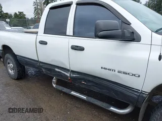 2005 Dodge 2500 SLT with VIN 3D7KS28CX5G707046, listed as a IAAI auction lot 41658185 with 213,266 mi miles and . Bid and sale history available at DreamBid. Image 6.