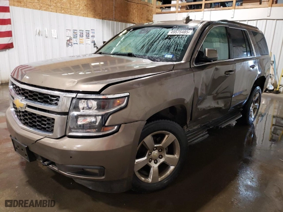 2016 Chevrolet Tahoe LT with VIN 1GNSKBKC3GR289829, listed as a Copart auction lot 49575485 with 100,697 mi miles and Salvage Title. Bid and sale history available at carsss.com. Image 1.