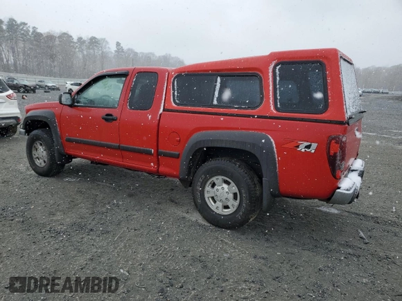 2007 Chevrolet Colorado Work Truck with VIN 1GCDT19E878144582, listed as a Copart auction lot 45910805 with 99,949 mi miles and Salvage Title. Bid and sale history available at carsss.com. Image 2.