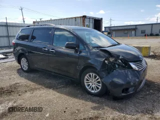 2015 Toyota Sienna XLE with VIN 5TDYK3DC4FS631875, listed as a Copart auction lot 50420205 with 387,754 mi miles and Salvage Title. Bid and sale history available at carsss.com. Image 4.