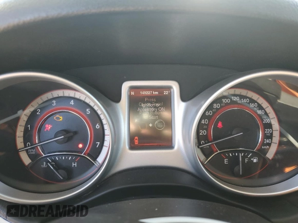 2015 Dodge Journey SXT with VIN 3C4PDCCG1FT626116, listed as a Copart auction lot 63643625 with 149,227 mi miles and Salvage title. Bid and sale history available at DreamBid. Image 9.