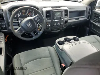 2018 Ram 1500 Express with VIN 1C6RR7FT5JS189099, listed as a Copart auction lot 53643595 with 147,076 mi miles and Salvage title. Bid and sale history available at DreamBid. Image 8.