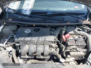 2015 Nissan Sentra S with VIN 3N1AB7AP7FY254051, listed as a IAAI auction lot 41956595 with 104,879 mi miles. Bid and sale history available at carsss.com. Image 10.