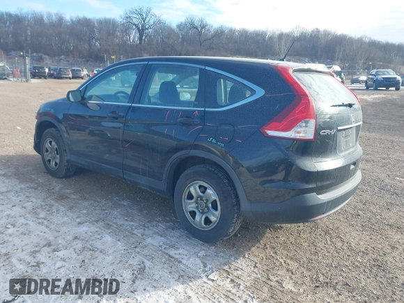 2014 Honda CR-V LX with VIN 2HKRM4H32EH719469, listed as a IAAI auction lot 41339991 with 89,935 mi miles. Bid and sale history available at carsss.com. Image 3.