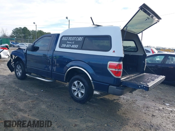 2013 Ford F-150 XL with VIN 1FTMF1CM1DKG40796, listed as a IAAI auction lot 41208425 with 154,987 mi miles and . Bid and sale history available at carsss.com. Image 3.