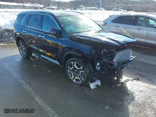 2024 Hyundai Palisade SEL with VIN KM8R4DGEXRU797167, listed as a IAAI auction lot 41306483 with 2,994 mi miles. Bid and sale history available at carsss.com. Image 1.