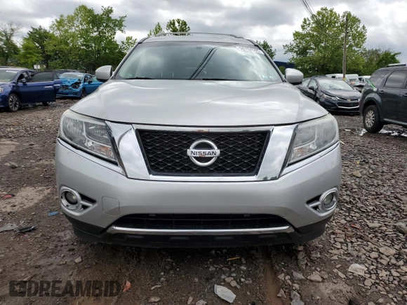 2015 Nissan Pathfinder S with VIN 5N1AR2MM0FC638206, listed as a Copart auction lot 58704595 with 93,446 mi miles and Clean title. Bid and sale history available at DreamBid. Image 5.
