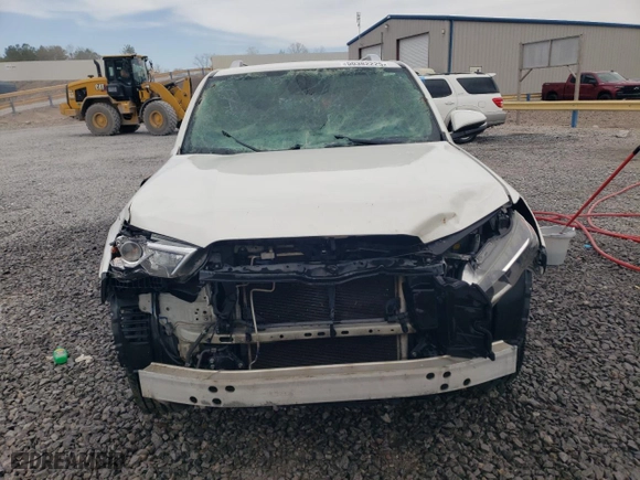 2018 Toyota 4Runner SR5 with VIN JTEZU5JR6J5186133, listed as a Copart auction lot 50382225 with 166,115 mi miles and Salvage Title. Bid and sale history available at carsss.com. Image 5.