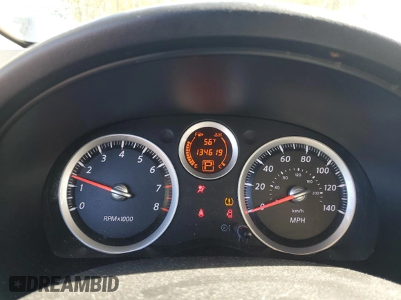 2011 Nissan Sentra 2.0 with VIN 3N1AB6AP0BL692525, listed as a Copart auction lot 55203285 with 134,619 mi miles and Salvage Title. Bid and sale history available at DreamBid. Image 9.