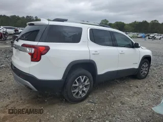 2021 GMC Acadia SLT with VIN 1GKKNMLS1MZ234345, listed as a Copart auction lot 50780855 with 42,687 mi miles and Salvage title. Bid and sale history available at DreamBid. Image 3.