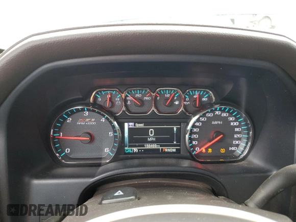 2016 Chevrolet Silverado 1500 LTZ with VIN 3GCUKSEC8GG112626, listed as a Copart auction lot 46420865 with 158,469 mi miles and Salvage Title. Bid and sale history available at carsss.com. Image 9.