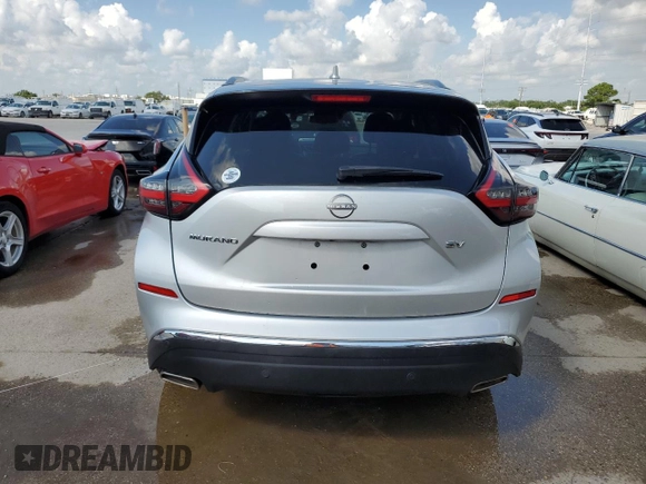 2023 Nissan Murano SV with VIN 5N1AZ2BJ2PC108202, listed as a Copart auction lot 63512265 with 48,399 mi miles and Clean title. Bid and sale history available at DreamBid. Image 6.