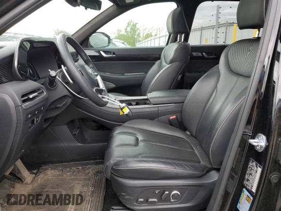 2023 Hyundai Palisade Calligraphy z VIN KM8R7DGE6PU556680, wystawiony jako Copart lot #53627735 z przebiegiem 59 116 mil mil oraz Szkoda całkowita • Salvage title. Historia ofert i sprzedaży dostępna na DreamBid. Obrazek 7.