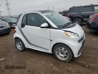 2015 Smart fortwo Passion with VIN WMEEJ9AA7FK825787, listed as a Copart auction lot 47802865 with 5,098 mi miles and Clean Title. Bid and sale history available at DreamBid. Image 4.