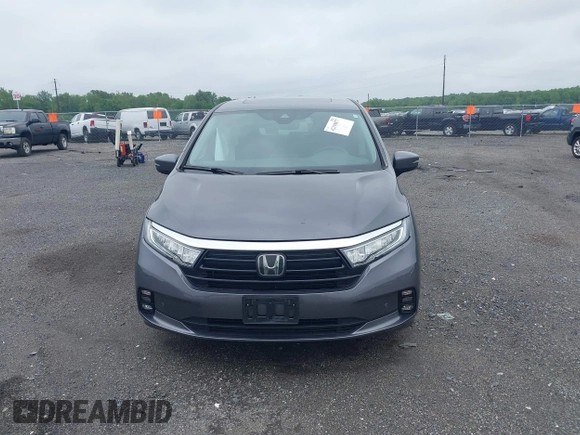 2023 Honda Odyssey Touring с VIN 5FNRL6H87PB019264, выставлен на аукционе IAAI как лот 42198877 с пробегом 39 948 миль миль и . История ставок и продаж доступна на DreamBid. Изображение 12.