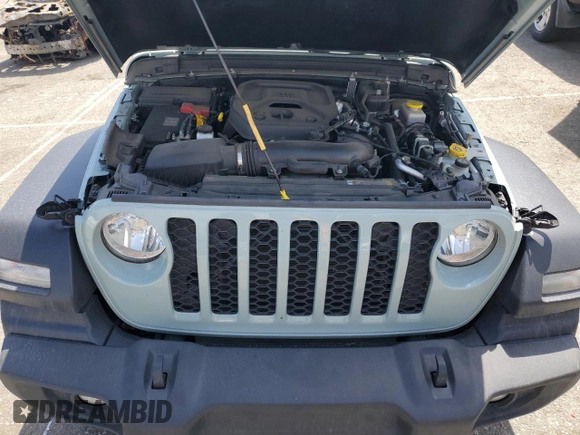 2024 Jeep Wrangler Sport S with VIN 1C4PJXDN4RW107105, listed as a Copart auction lot 51469895 with 30,545 mi miles and Salvage Title. Bid and sale history available at carsss.com. Image 11.