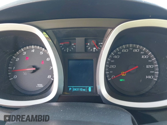 2015 Chevrolet Equinox LTZ with VIN 2GNFLDE32F6274691, listed as a IAAI auction lot 41693023 with 43,110 mi miles. Bid and sale history available at carsss.com. Image 7.