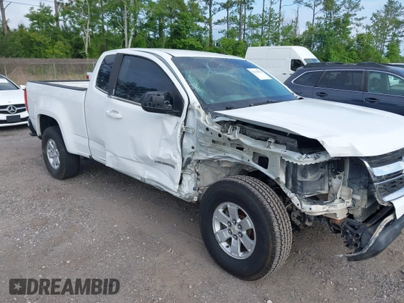 2018 Chevrolet Colorado 4WD Work Truck with VIN 1GCHTBEA1J1155675, listed as a IAAI auction lot 42138501 with 93,592 mi miles. Bid and sale history available at carsss.com. Image 6.