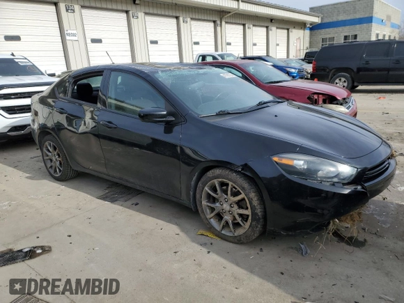 2014 Dodge Dart SXT with VIN 1C3CDFBB9ED708318, listed as a Copart auction lot 41761725 with 114,751 mi miles and Salvage Title. Bid and sale history available at carsss.com. Image 4.