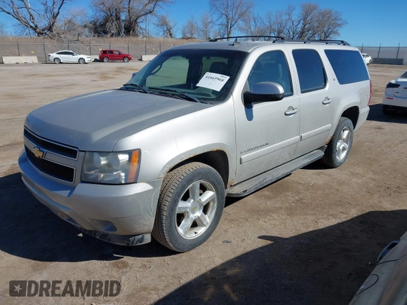 2008 Chevrolet Suburban 2LT with VIN 3GNFK16368G101859, listed as a IAAI auction lot 41665968 with 181,193 mi miles and . Bid and sale history available at DreamBid. Image 2.