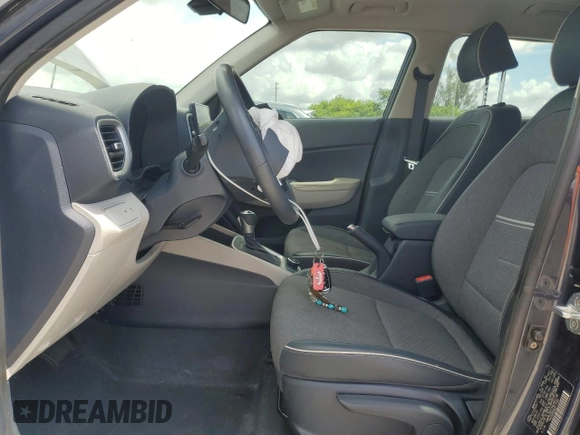 2022 Hyundai Venue Limited с VIN KMHRC8A37NU153198, выставлен на аукционе Copart как лот 61945455 с пробегом 33 185 миль миль и Списание • Salvage title. История ставок и продаж доступна на DreamBid. Изображение 7.
