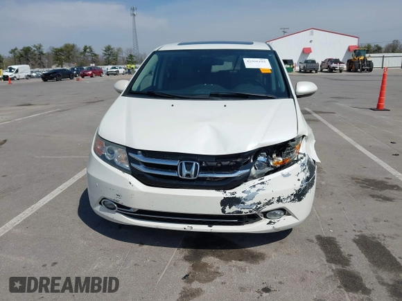 2016 Honda Odyssey Touring Elite with VIN 5FNRL5H97GB044278, listed as a IAAI auction lot 42056101 with 182,396 mi miles and . Bid and sale history available at DreamBid. Image 12.