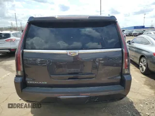 2015 Cadillac Escalade Premium z VIN 1GYS4NKJ3FR576518, wystawiony jako Copart lot #53972985 z przebiegiem 79 763 mil mil oraz Czysty tytuł • Clean title. Historia ofert i sprzedaży dostępna na DreamBid. Obrazek 6.