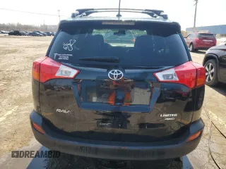 2014 Toyota RAV4 Limited with VIN 2T3DFREV6EW146902, listed as a Copart auction lot 51696205 with 286,778 mi miles and Salvage Title. Bid and sale history available at carsss.com. Image 6.