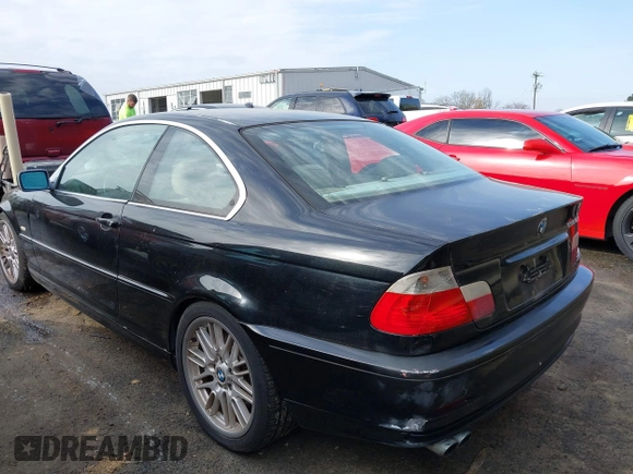 2003 BMW 3 Series 330Ci with VIN WBABN53423PH02242, listed as a IAAI auction lot 41851138 with 172,522 mi miles and . Bid and sale history available at DreamBid. Image 3.