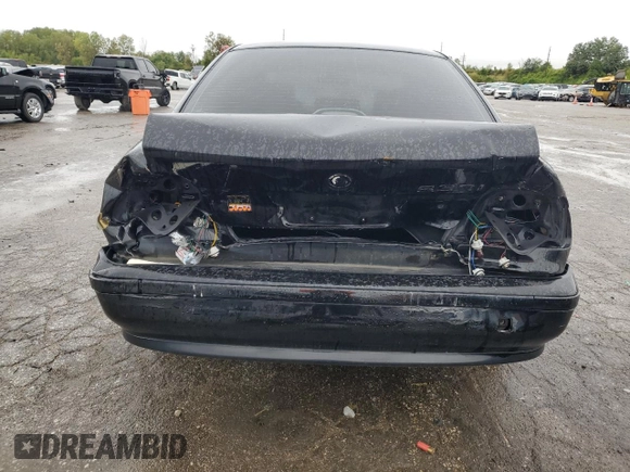 2003 BMW 5 Series 530iA with VIN WBADT63423CK32058, listed as a Copart auction lot 72435004 with 0 mi miles and Salvage Title. Bid and sale history available at carsss.com. Image 6.
