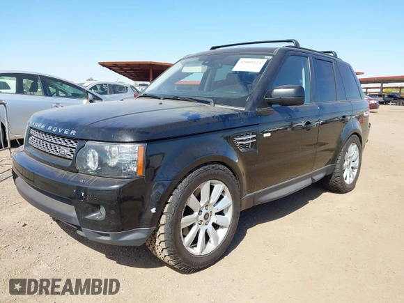 2013 Land Rover Range Rover Sport HSE LUX with VIN SALSK2D47DA777473, listed as a IAAI auction lot 42009124 with 1 mi miles. Bid and sale history available at carsss.com. Image 2.