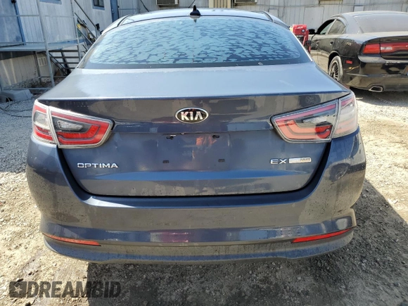 2015 Kia Optima EX with VIN KNAGN4AD5F5084172, listed as a Copart auction lot 57725355 with 155,472 mi miles and Clean title. Bid and sale history available at DreamBid. Image 6.