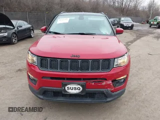 2018 Jeep Compass Latitude with VIN 3C4NJDBB2JT399488, listed as a IAAI auction lot 41553252 with 79,606 mi miles. Bid and sale history available at carsss.com. Image 13.