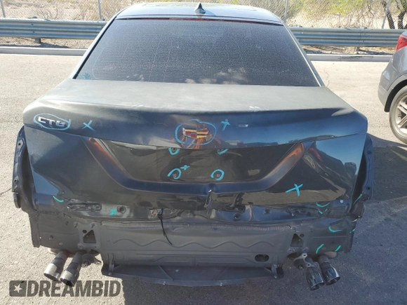 2016 Cadillac CT6 Platinum AWD with VIN 1G6KK5R61GU165052, listed as a Copart auction lot 54900225 with 73,146 mi miles and Salvage title. Bid and sale history available at DreamBid. Image 6.