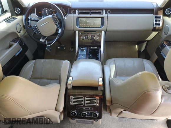 2017 Land Rover Range Rover z VIN SALGS2FE1HA348797, wystawiony jako Copart lot #45932065 z przebiegiem 104 557 mil mil oraz Szkoda całkowita • Salvage title. Historia ofert i sprzedaży dostępna na DreamBid. Obrazek 8.
