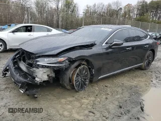 2019 Lexus LS with VIN JTHC51FF1K5005423, listed as a Copart auction lot 80461064 with 73,595 mi miles and Salvage Title. Bid and sale history available at carsss.com. Image 1.