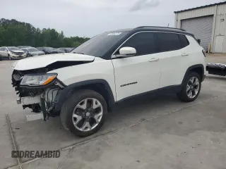 2018 Jeep Compass Limited с VIN 3C4NJDCB3JT234337, выставлен на аукционе Copart как лот 52084175 с пробегом 77 073 миль миль и Списание • Salvage title. История ставок и продаж доступна на DreamBid. Изображение 1.