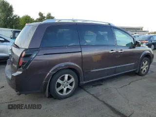 2007 Nissan Quest SE with VIN 5N1BV28U07N141172, listed as a Copart auction lot 70747794 with 210,409 mi miles and Salvage Title. Bid and sale history available at carsss.com. Image 3.