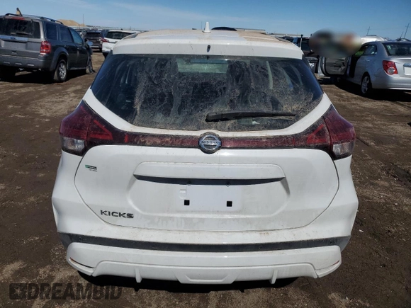 2021 Nissan Kicks S with VIN 3N1CP5BV7ML524160, listed as a Copart auction lot 50094965 with 71,909 mi miles and Salvage Title. Bid and sale history available at carsss.com. Image 6.
