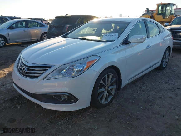 2016 Hyundai Azera with VIN KMHFG4JG2GA507202, listed as a IAAI auction lot 41344437 with 116,947 mi miles. Bid and sale history available at carsss.com. Image 17.