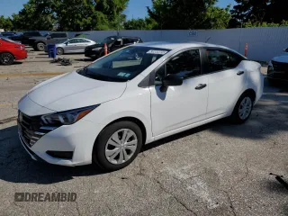2024 Nissan Versa S with VIN 3N1CN8DV4RL893389, listed as a Copart auction lot 63088985 with 24,896 mi miles and Clean title. Bid and sale history available at DreamBid. Image 1.